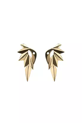 Wing Reverse Earring, Gold