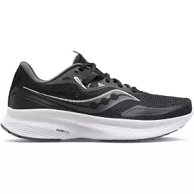 Women's Saucony Guide 15, Black/White, 11 B